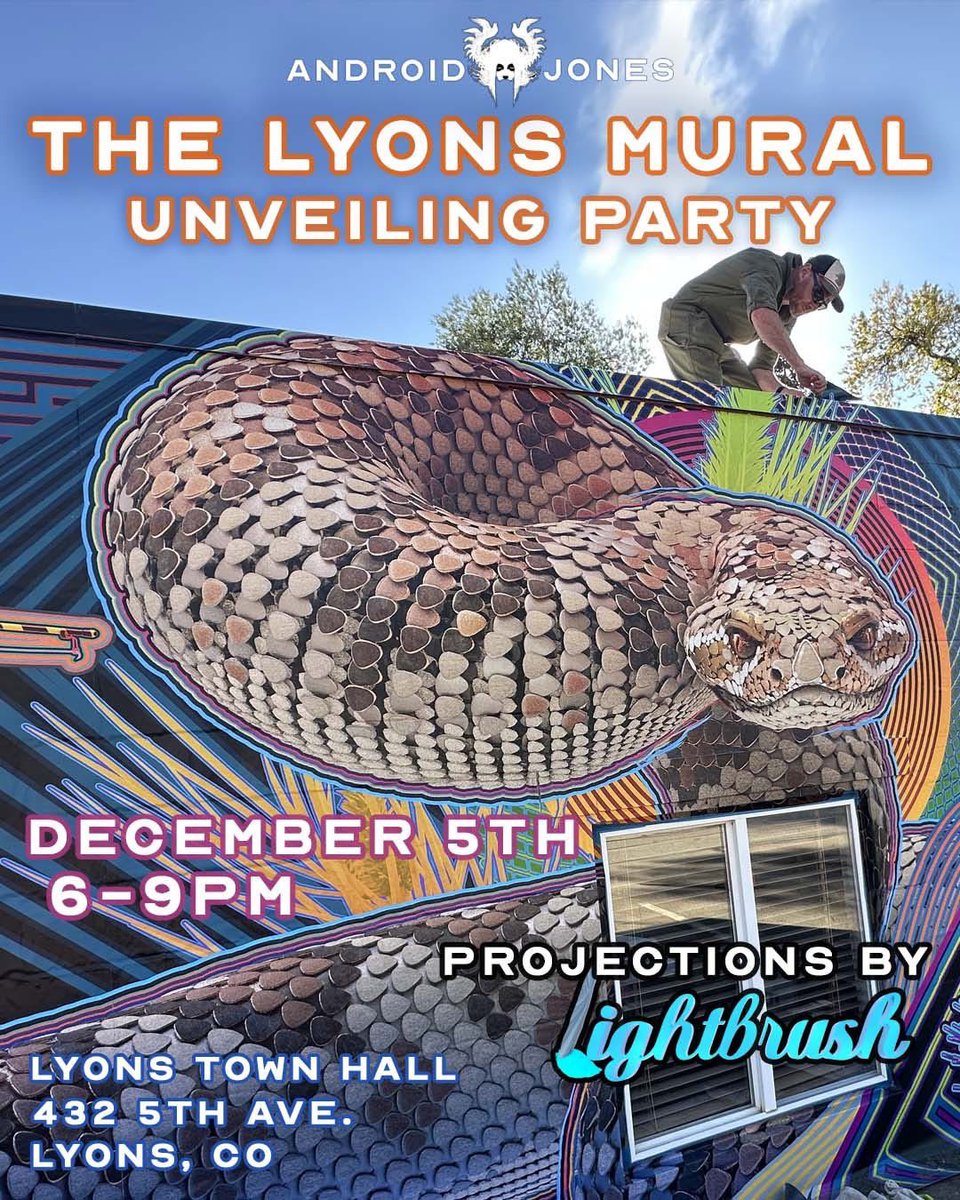 moestradamu5's tweet image. Can’t wait for the next #DROIDBRUSH collab with @Android_Jones x @Litbrush on Android’s new Lyons Mural v2!

#AndroidJones #Lightbrush #projectionmapping