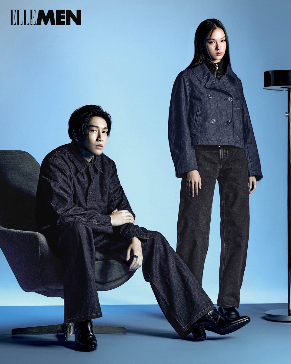 ElleMenThailand's tweet photo. #ELLEMENX ‘ไบเบิ้ล–วิชญ์ภาส สุเมตติกุล’ ถ่ายทอดเสน่ห์ของยีนส์ญี่ปุ่นในมิติใหม่ กับ Levi’s® Blue Tab™ “A New Shape of Blue”  คอลเล็กชันที่ยกระดับงานเดนิมให้กลายเป็นศิลปะแห่งความร่วมสมัย

#ELLEMENThailand
#ELLEMENxBibleWichapas
#BibleWichapas
#LevisBlueTab 
#LevisTH https://t.co/Pv1jiEqLlU