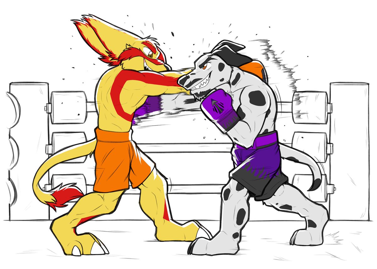 Coolvembear 
Baxter &amp; Alice are enjoying their match.
Alice belongs to <a href="/AliceOlinov/">CEO Alice H. Olinov</a> 
Art by <a href="/CoolBearwulf/">ANARCHY BEARWULF | SIGNALIS ERA ‼️</a>
Thanks