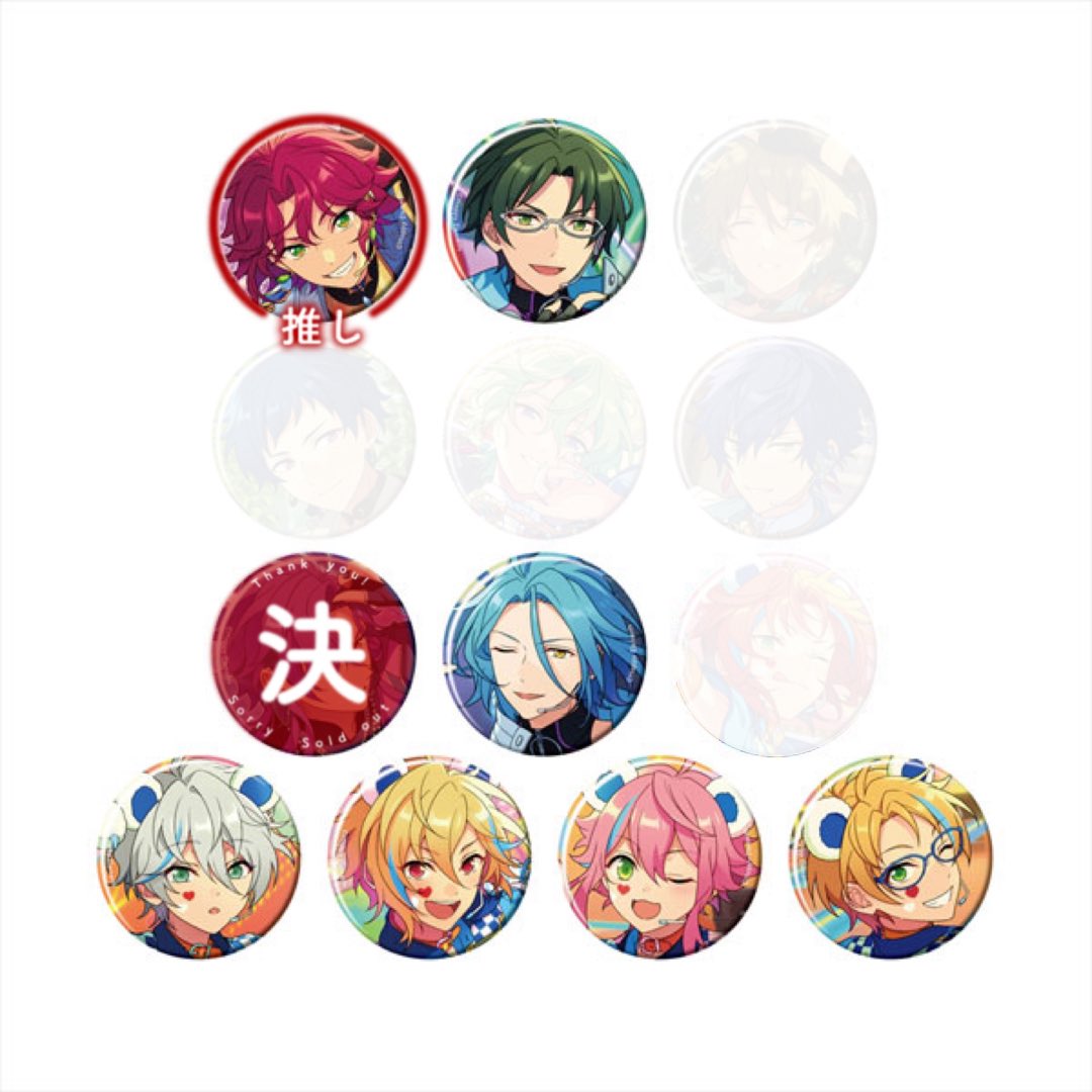 交換】あんスタ‼︎ コレ缶 コレクション缶バッジ［2025 Nov.］ idol