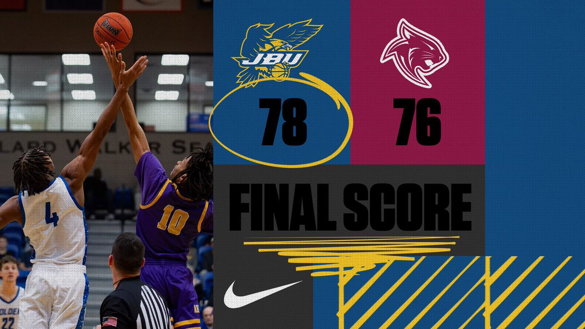 Golden Eagles win!

Marko Malekinusic 21pts 3ast
Trae Oetting 17pts 8ast
Don Lovelace 16pts 3reb 
Carter Carbonell 12pts 3ast
Josh Stewart 8pts 6reb 4ast
