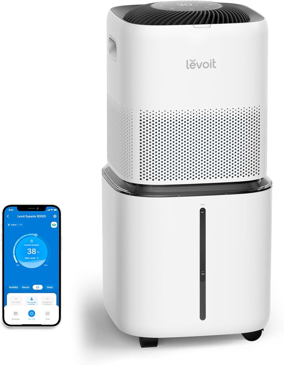 SRTrendsDeals's tweet image. LEVOIT Superior 6000S Smart Evaporative Humidifiers for Home Whole House at $209.96

sovrn.co/1lzjahx
#Humidifiers #Whole #House