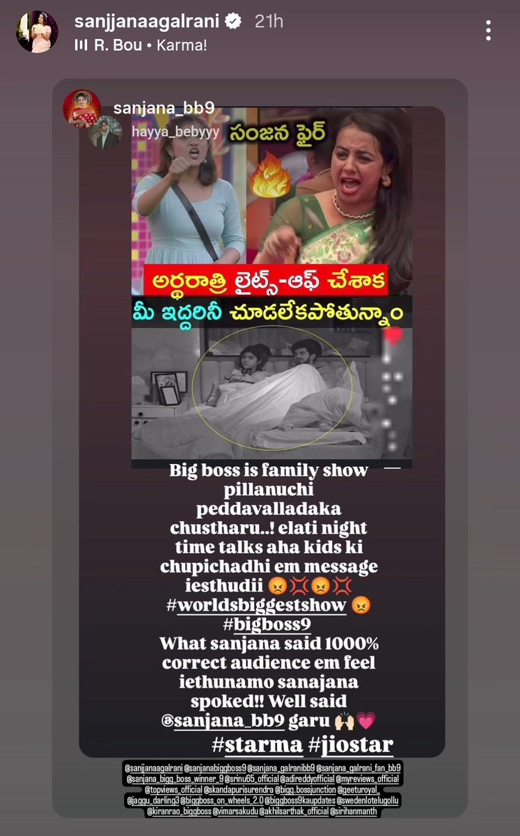 ForverThing's tweet image. #Biggbosstelugu9
Intha direct attack enti ra official handle nundi
