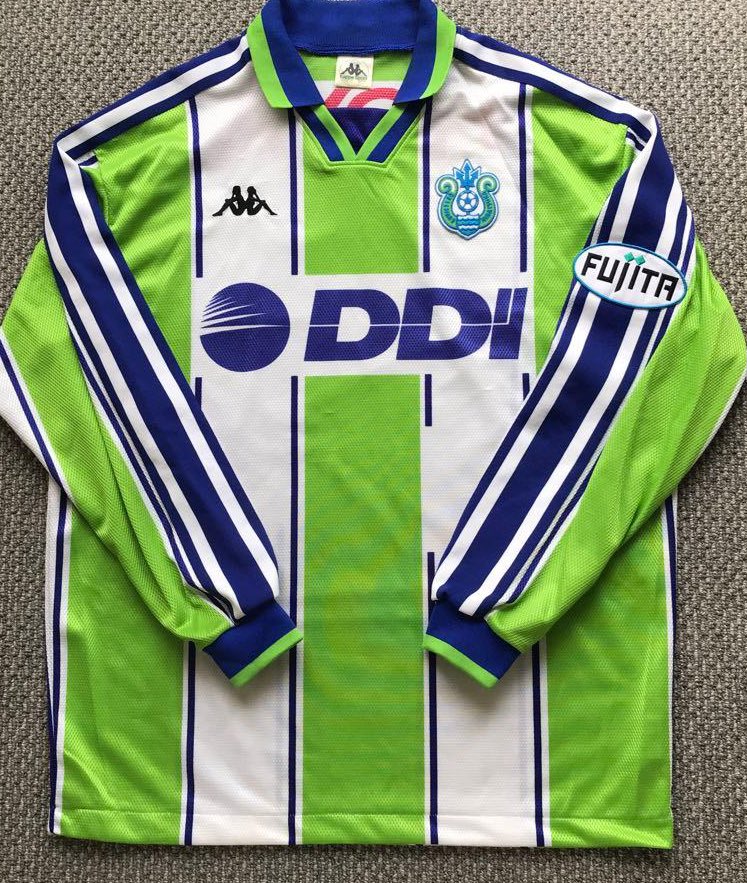 1997年ベルマーレ平塚のカップ戦ユニフォームって何で胸スポンサーが