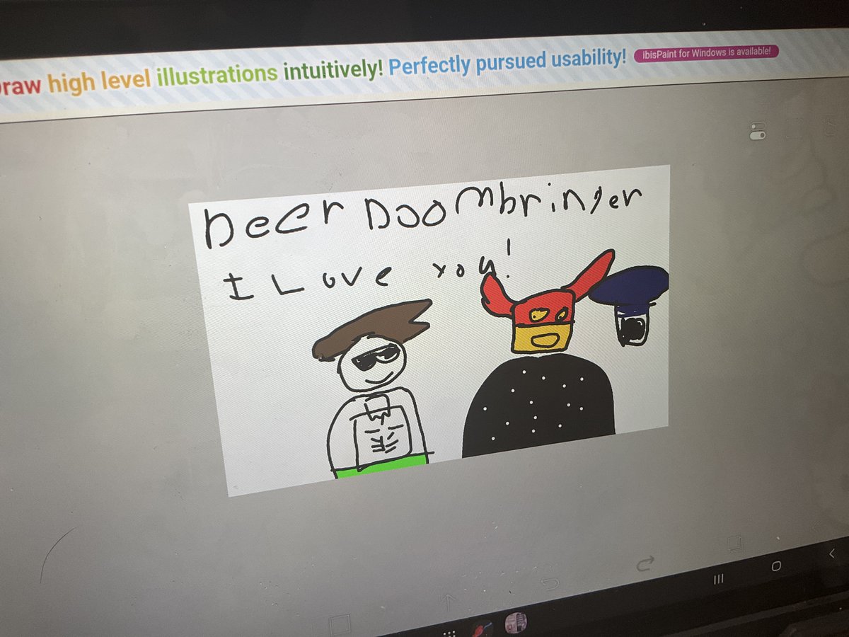 ok so my little sister made art for me but it wasn’t letting me send it so here it is