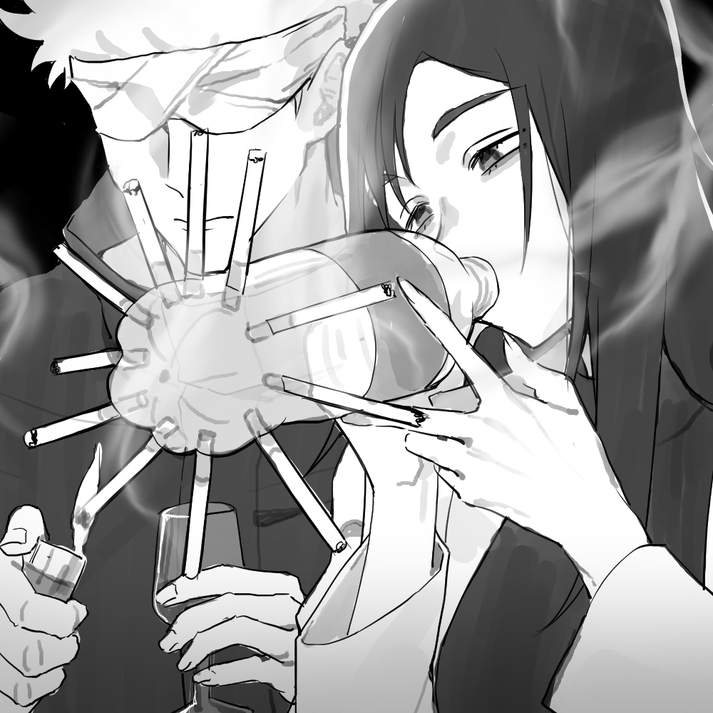 gugjang_2's tweet image. #100日チャレンジ 
#呪術廻戦               
五条悟,家入硝子                                            

64日目