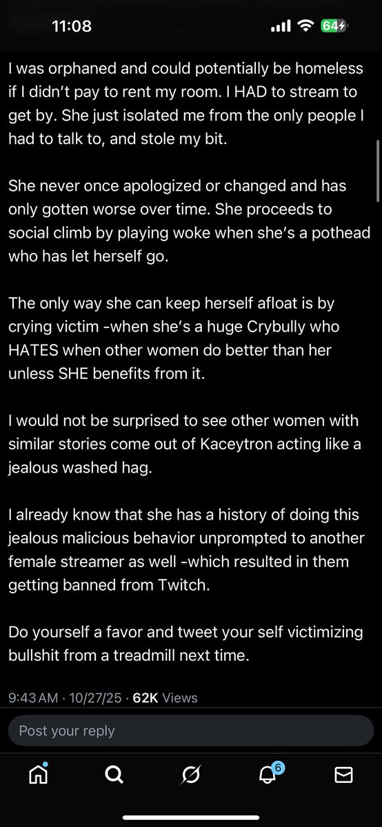 BrittanyXVenti's tweet image. I shared my story about Kaceytron and how she ostracized and bullied me when I was an orphaned teen who modded for her and then she blocked me 🎉 

Just a reminder for when she says to feel bad for her over getting sued by h3h3 for maliciously stealing content.