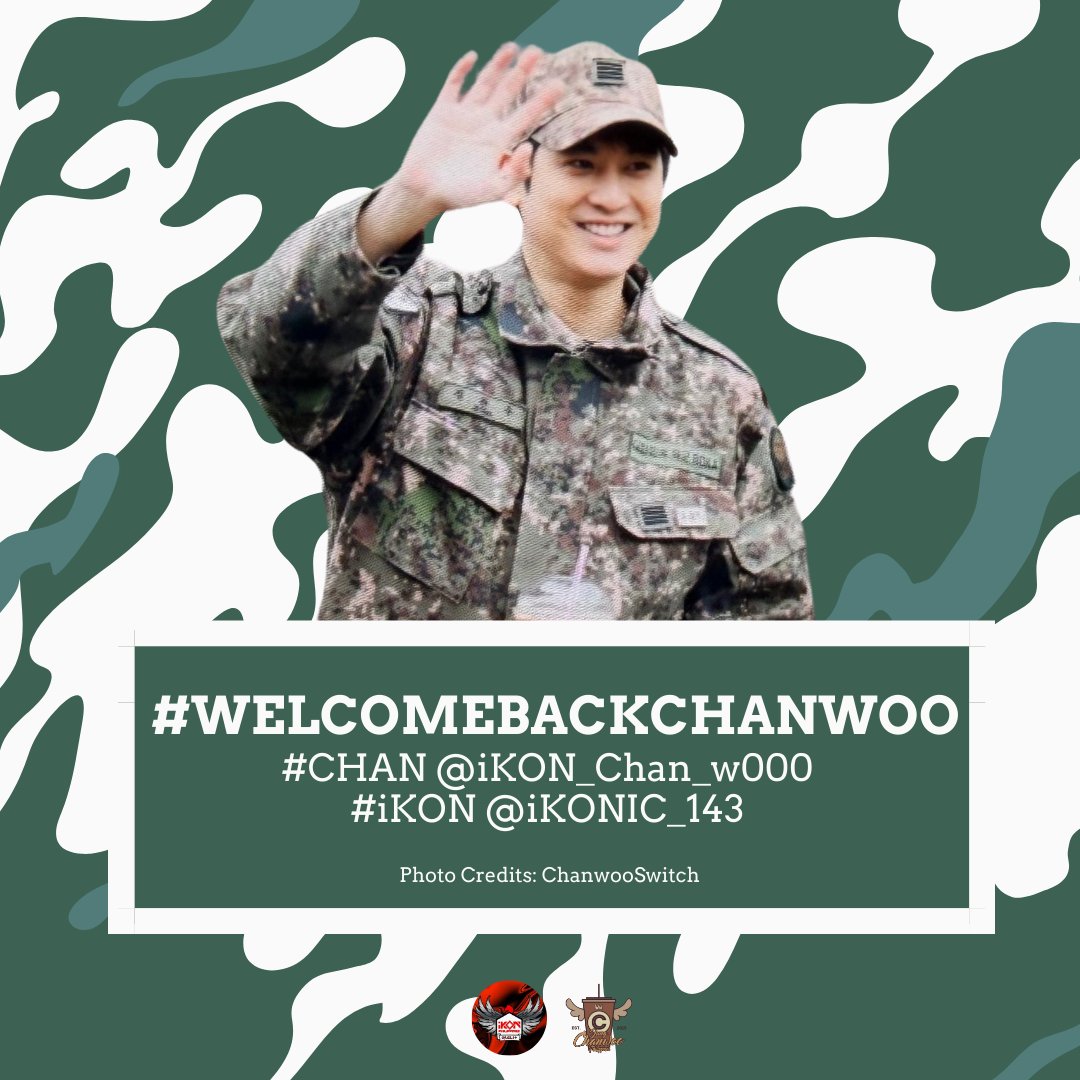 iKONPhilippines's tweet photo. CHANWOO IS HERE! 🎉💙
After 18 months, our maknae has officially completed his military service and is finally home. So proud of him — welcome back, Chanuya! 🫶✨

CHANWOO IS BACK
#WelcomeBackChanwoo 
#CHAN @iKON_chan_w000
#iKON @iKONIC_143 https://t.co/knBGbt030C
