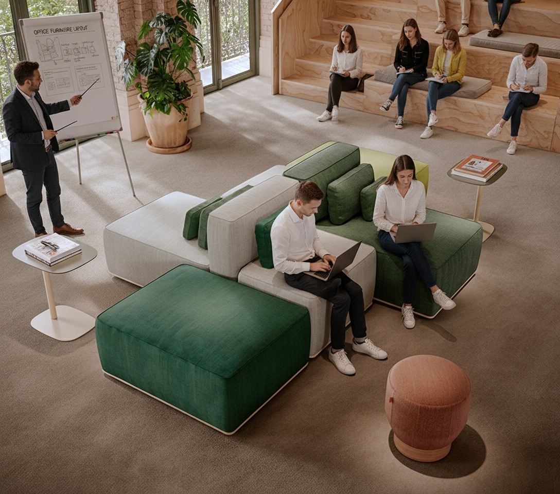 Mofitec_'s tweet image. SOFÁ VELETA! ➡️ El mobiliario que se mueve contigo.

Modular, cómodo y con respaldos que adaptas a cada reunión. Perfecto para convertir tu zona lounge en un centro de colaboración en 5 segundos.

#SofaModular #OfficeFurniture #Veleta #DiseñoFlexible