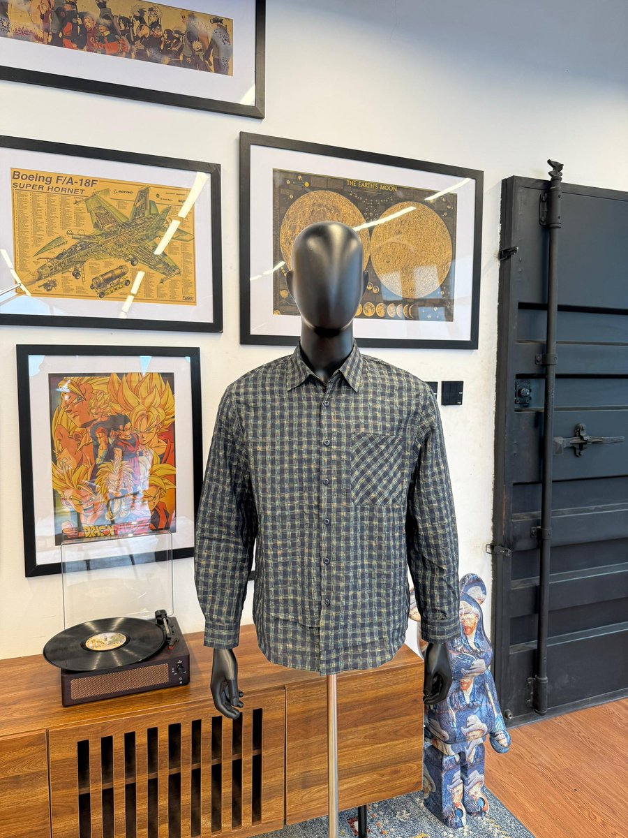 mobstyledng's tweet image. checkered longsleeve shirts