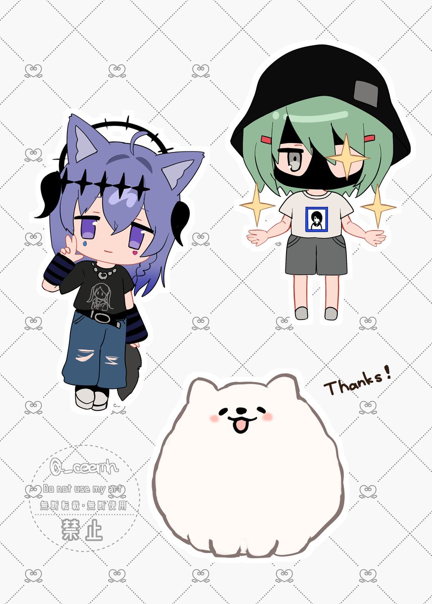 _ceemh's tweet image. #joinした奴全員描く
来てくれたみなさんありがとうございました✨🤍