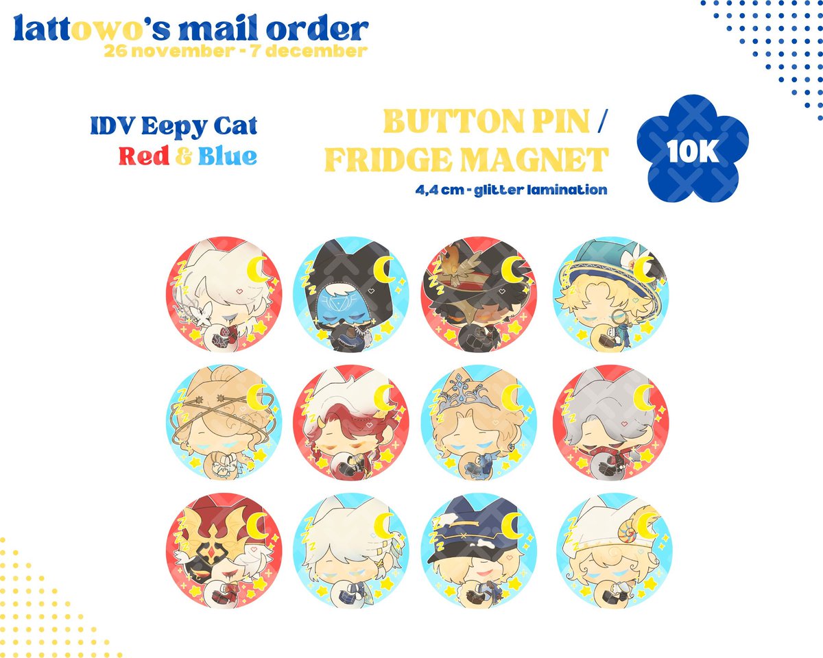 lattowo's tweet image. 🔄 &amp;amp; ❤️ are appreciated,

Lattowo&apos;s #CF21 Mail Order

Fandom : Identity V &amp;amp; Boboiboy
📅 : 26 November - 7 December
🔗 : forms.gle/5dzVshXcApSagG…

#IDV #BBB #comifuro21

(1/2)