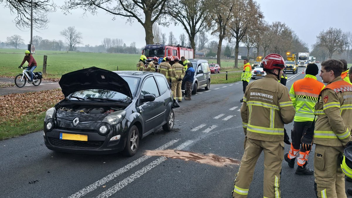 Gewonde bij botsing op de Hengeloseweg bij Vorden