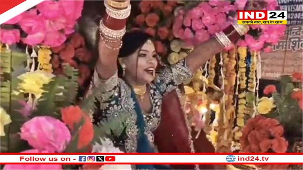 IND24AMPL's tweet image. प्रयागराज की दुल्हन ने तोड़ दी परंपरा, खुद निकाली अपनी बारात और बग्घी पर झूमते-नाचते पहुंची दूल्हे के घर

ind24.tv/news/Trending_…

#Prayagraj #procession #ind24