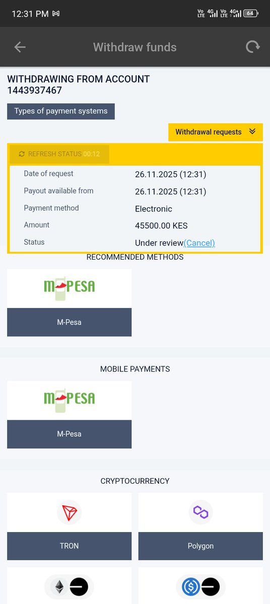 Natrablack's tweet photo. Withdrawing some for lunch ✔️✔️
join my group for more wins ✅✅✅
wining is guaranteed here 🥳🥳🥳🥳
https://t.co/3PL3XS7iZ6
#shameongachagua MP mbeere north IEBC
#Leonileo muturi Iscariot leo wamuthende https://t.co/lWTce5shGA