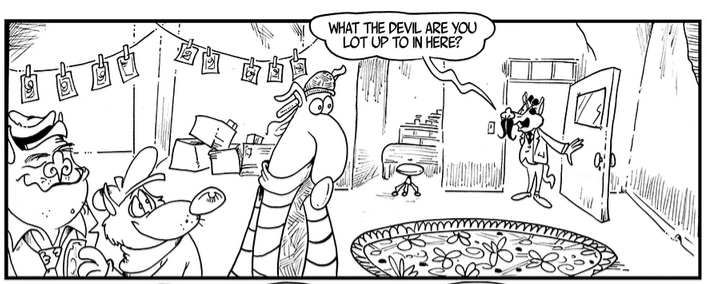 AndrewMorrice1's tweet image. 1/2 Dough, ray , me me me.

Link to comic in following tweet.

#HRAMcomics #blonge #tapas #snidensnout #comic