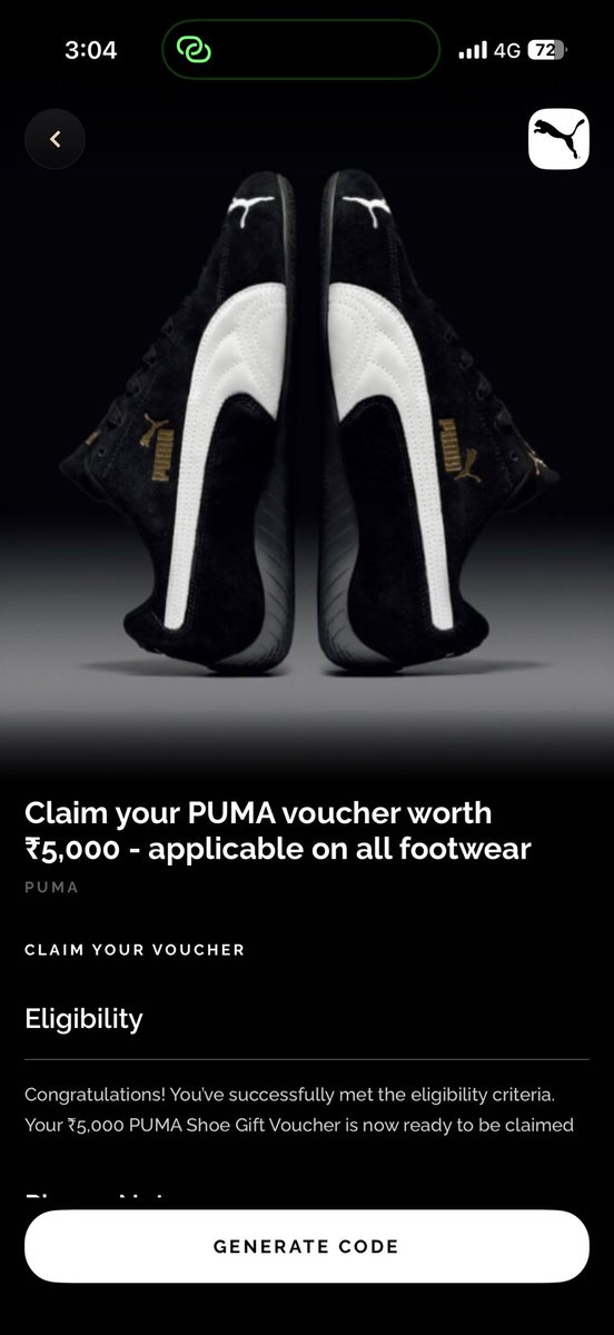 Got the ₹5000 puma voucher. Suggest me what should I buy?