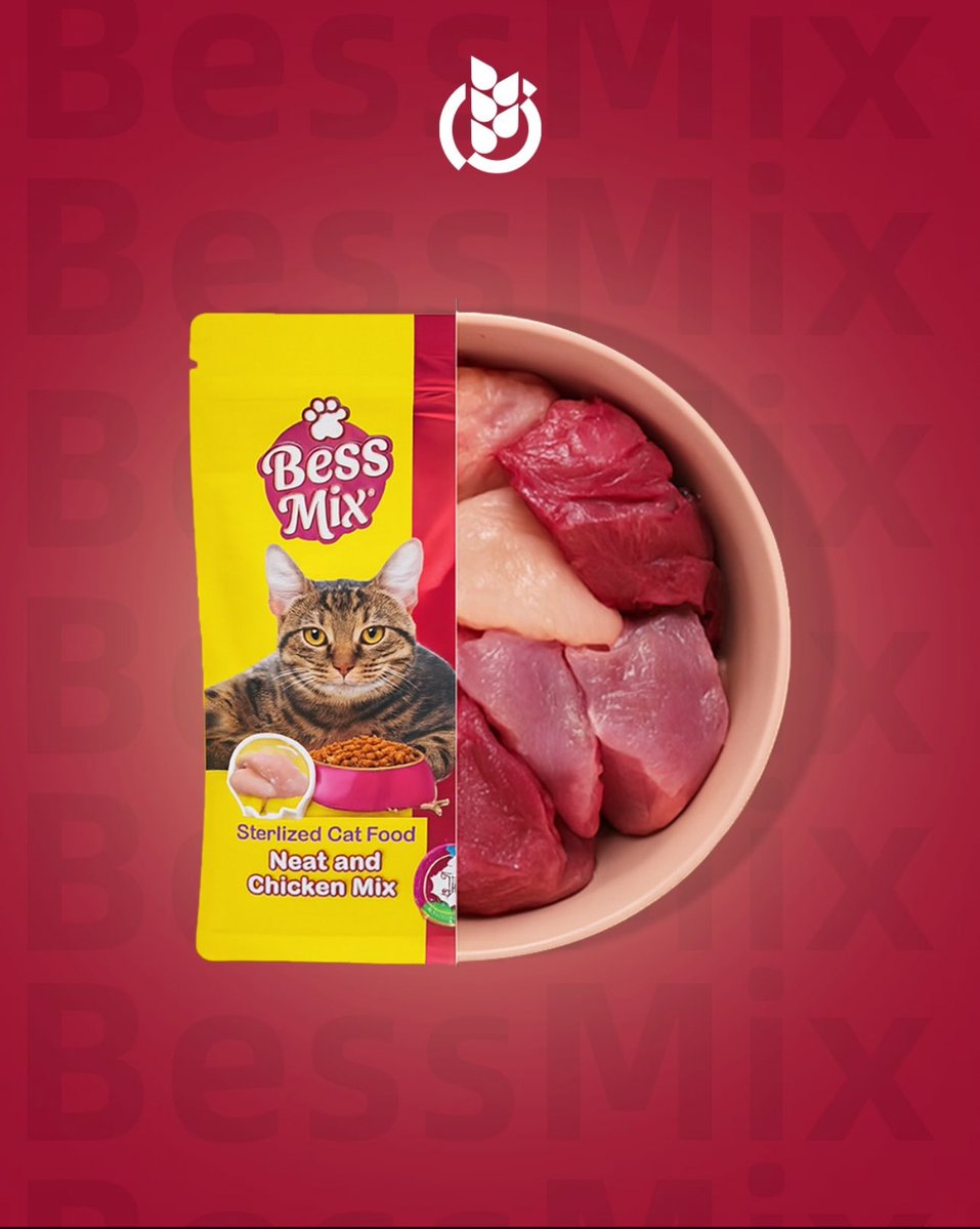 Image for the Tweet beginning: عشاء مثالي للقطط المعقمة… لحم