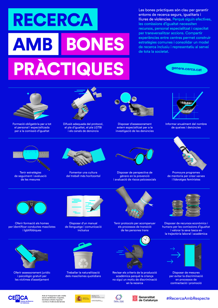 🌍 La recerca amb respecte és un compromís col·lectiu. Formació, protocols clars i recursos per les comissions d’igualtat són imprescindibles per transformar la ciència.

🔗 f.mtr.cool/vbmsctzcuz

#SomCERCA #RecercaAmbRespecte