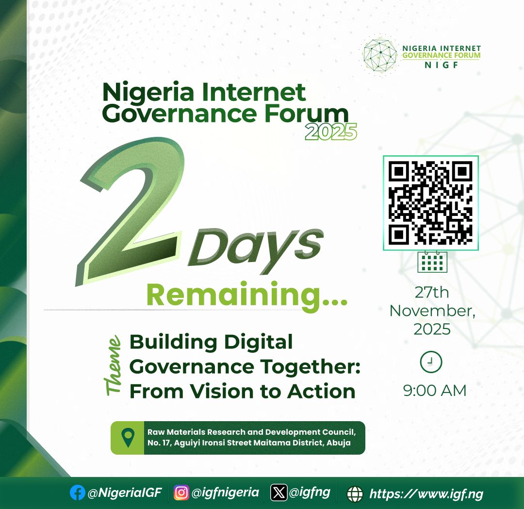 #NIGF2025 #DigitalGovernance