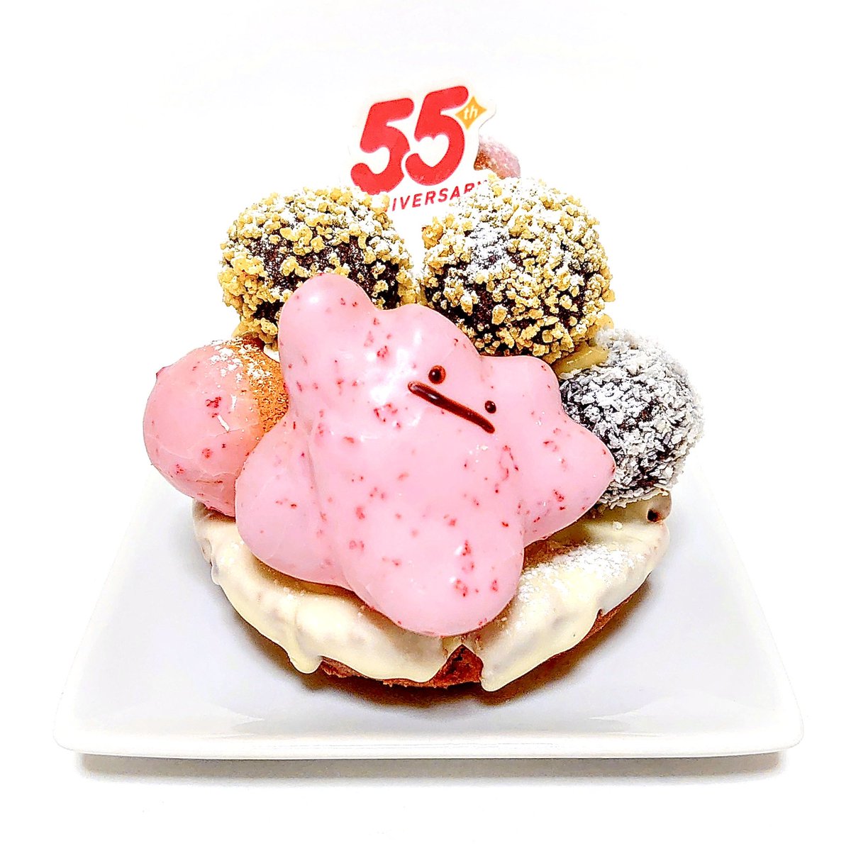 imagination_scp's tweet image. ミスドでメタモン ゲットだぜ！してきました🍩
#ミスド #ポケモン