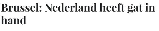 Je wordt nooit door een degelijke wagen overreden, maar altijd door een strontkar (oud zaans gezegde).