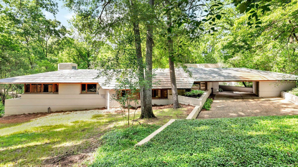 Mississippi Museum of Art to preserve Frank Lloyd Wright house in Jackson buff.ly/05wFS6W via <a href="/dezeen/">Dezeen</a>