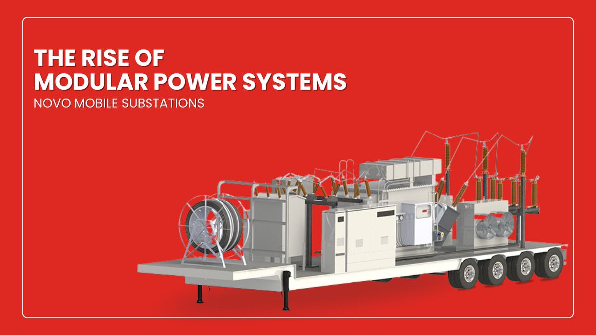 NOVOeTech's tweet image. Power can’t wait for long build times. Mobile substations deliver fast, reliable power for emergencies, maintenance, and remote operations—reshaping utility strategy.

📖 ests.uk/blog/modular-p…

#MobileSubstations #PowerSystems #NovoElectric
