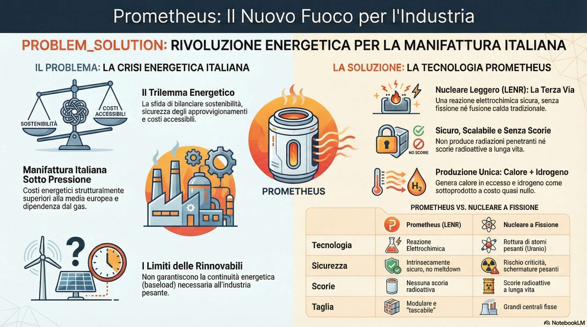 MircoVitellozzi's tweet image. Dimenticate le centrali enormi. Il futuro dell&apos;energia è in una &quot;scatola&quot; e parla italiano. 🇮🇹

Al  Kilometro Rosso nasce #Prometheus: nucleare leggero, sicuro, zero scorie e produce idrogeno! ⚡️

Un progetto visionario di Alberto Bombassei guidato da Salvatore Majorana.

Ecco…