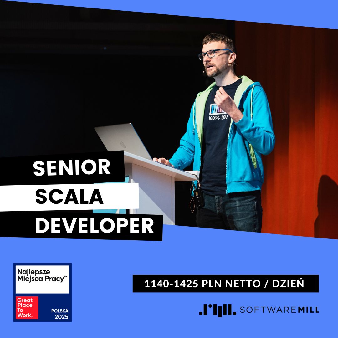 softwaremill's tweet image. Ready to code where impact meets freedom?

You’ll 🫵 tackle projects that aren’t just tickets in a backlog. Expect ownership from day one, freedom to choose the best tools, and problems that push your skills forward - not hold them back.

And because great challenges deserve a…