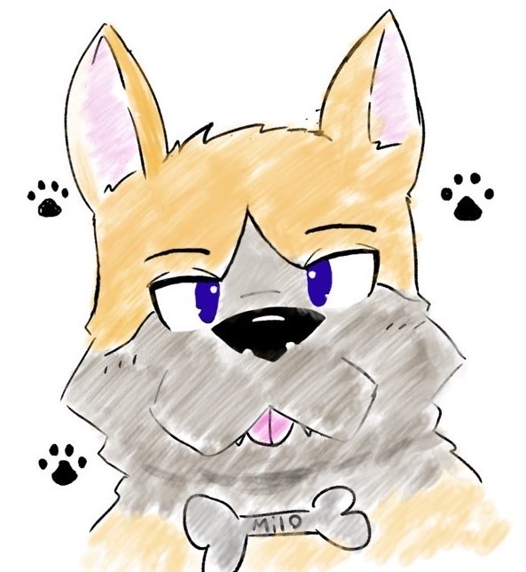 ロブさんにイラスト描いてもらった✨
可愛い〜💕