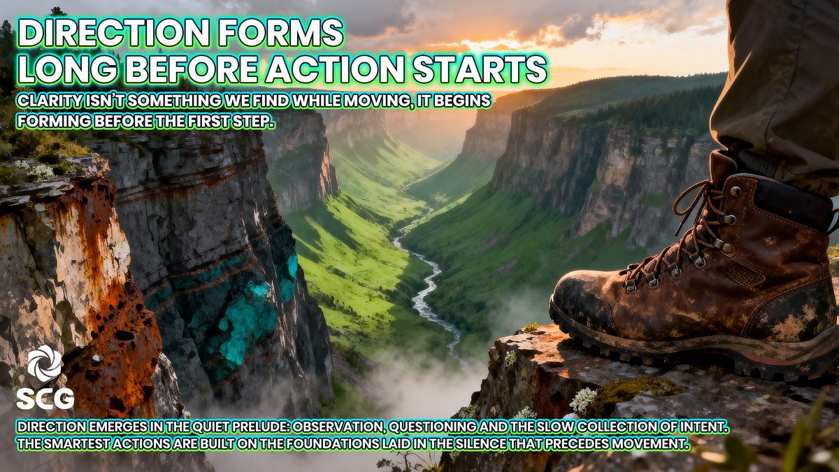 SmartCore_Group's tweet image. 📊Strategy doesn’t begin with motion, it starts with awareness.
🌐At SCG, direction comes before movement, not during it.
🎯True action grows from thoughtful stillness.
💬 “Schedule your priorities.” Stephen R. Covey

#SmartCoreGroup #StrategicDirection #IntentFirst #CoveyWisdom