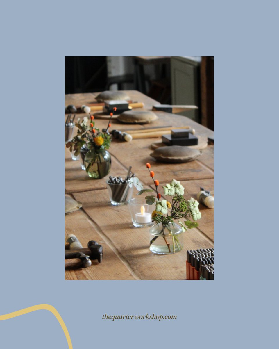 Quarterworkshop's tweet image. Your words always brighten our day. Thank you for taking the time to share it with us. We love creating these moments with you!! ✨☺️

#JewelleryQuarter #StudioLifeUK #CreativeCommunity #MeaningfulExperiences #SlowMade