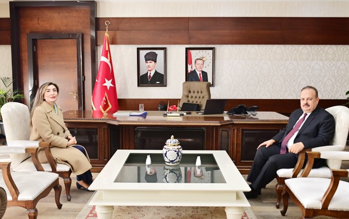 Alevi-Bektaşi Kültür ve Cemevi Başkanı Vali Canbolat’ı Ziyaret Etti