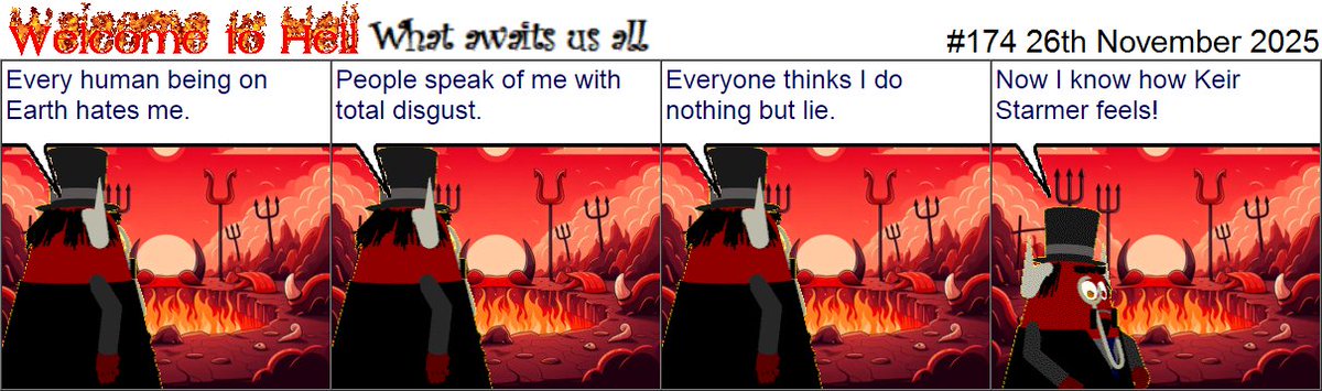 WelcomeH26959's tweet image. Do we have any sympathy? #WelcomeToHell #amusing #cartoon