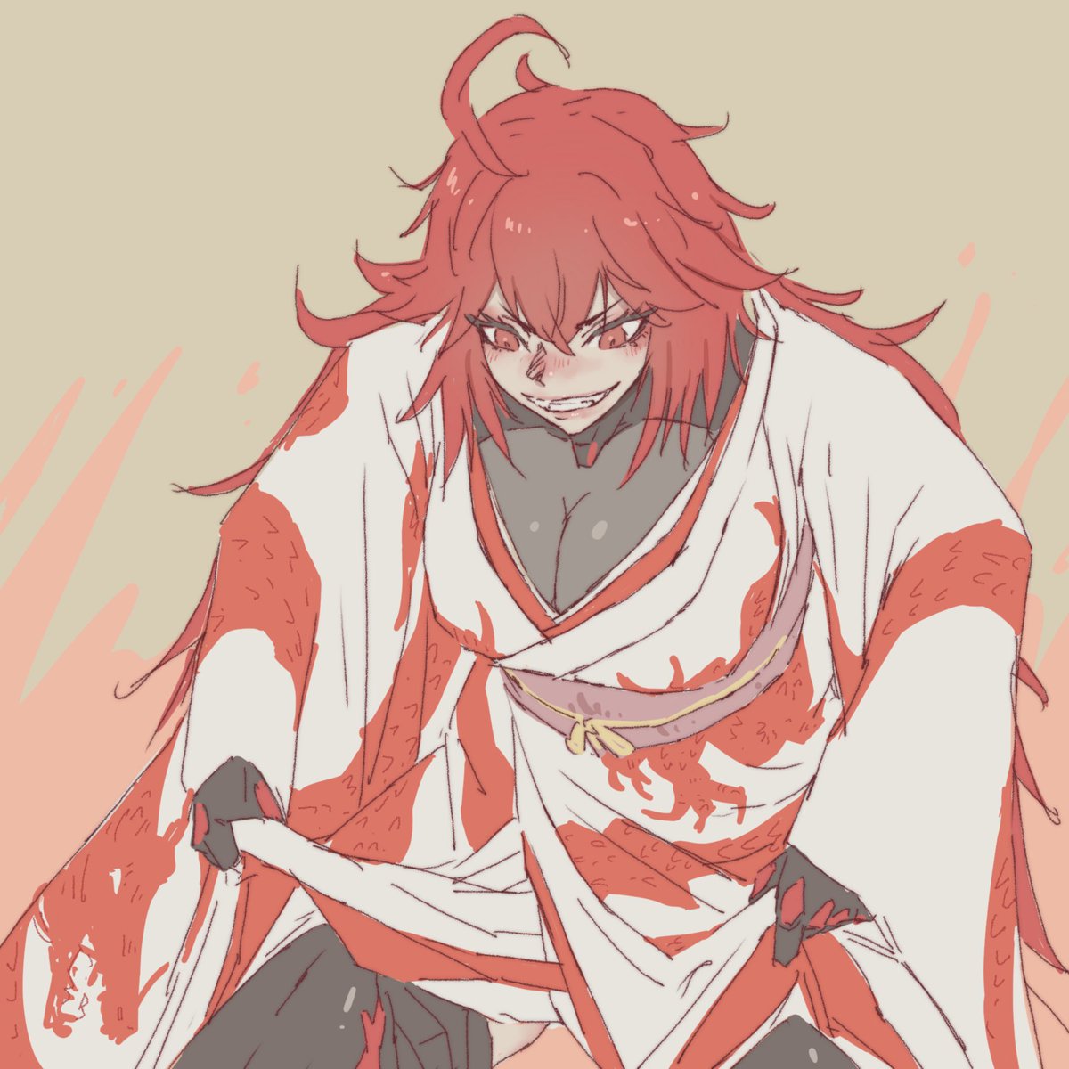 ilsttkgbz11's tweet image. ニケラジ生天目さん最高でした。降臨してた…！着物にっひ素敵すぎると思ってラクガキ