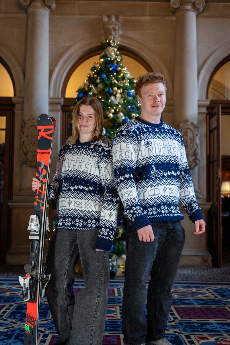 KeeleUniversity's tweet image. Keele Christmas jumpers are HERE! ✨🎄

Wrap up warm and show off your Keele pride with our new festive knitwear -
Limited stock, so grab yours before they’re gone! 🎁🧶

Available now from @KeeleSU: keelesu.com/shop/product/1…