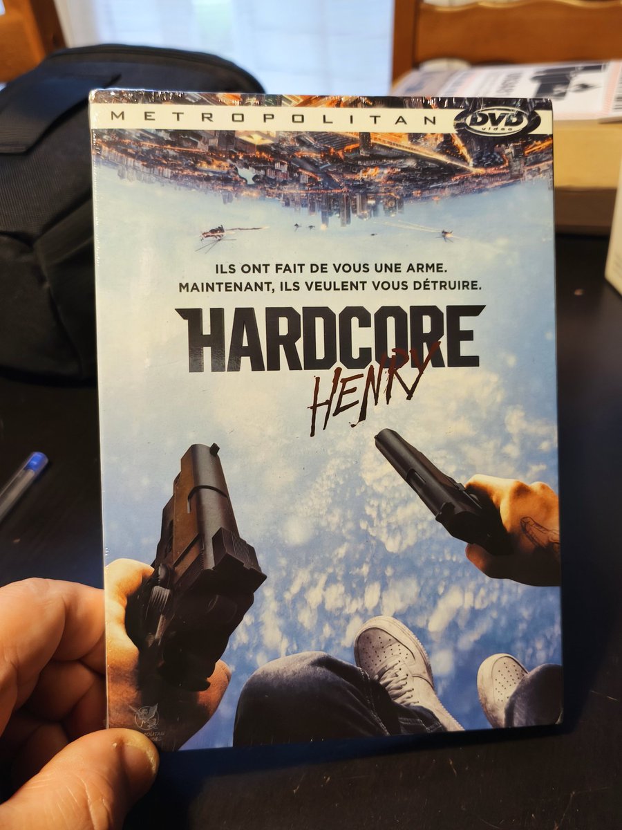 maviedegeek's tweet photo. Un des cadeaux pour mon frère à Noël !
Qui a vu cette pépite ?
#hardcoreHenry
@Metropolitan_Fr https://t.co/YcK6hPvbBn