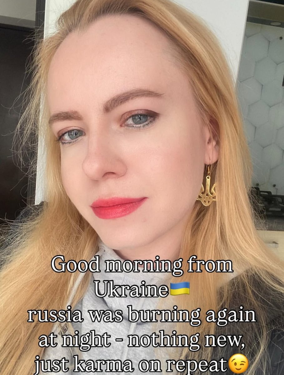 angelshalagina's tweet image. Good morning from Ukraine🇺🇦
russia was burning again at night -
Nothing new, just karma on repeat.
#ukraine #russia #ukrainerussiawar #diary #ukrainegirl