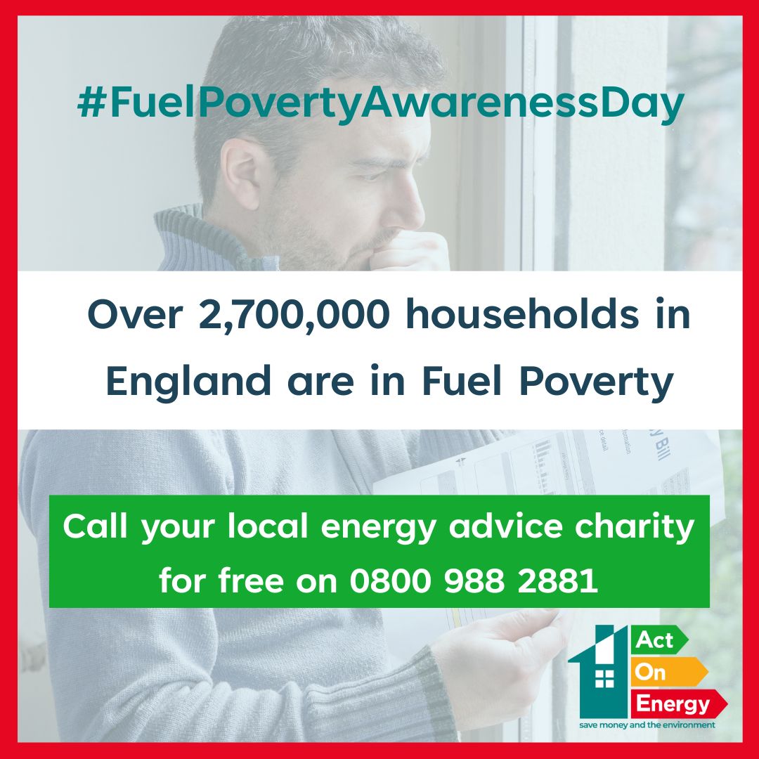 Warwick_DC's tweet photo. Act on Energy can offer free energy information, advice and support over the phone, in the community and in your home.

📞 0800 988 2881
🌐 https://t.co/J5rDyrzrGc

#FuelPovertyAwarenessDay https://t.co/gUiRTPEzqq