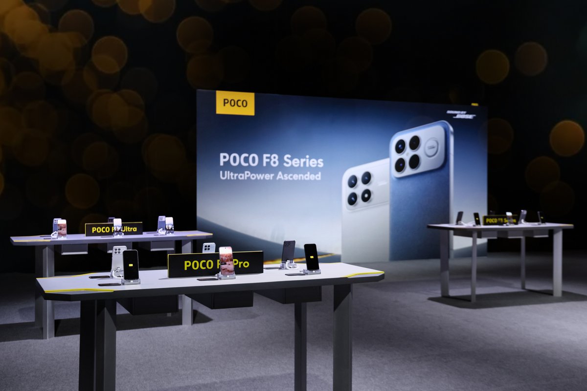 XiaomiBelgium's tweet image. Bonjour depuis Bali 📍 Le lancement de la #POCOF8Series a officiellement lieu aujourd’hui à Bali ! 👉 Faites glisser pour découvrir quelques-uns des meilleurs moments de l’événement.
-------
Hallo vanuit Bali 📍
Vandaag gaat de lancering van de #POCOF8Series hier officieel van…