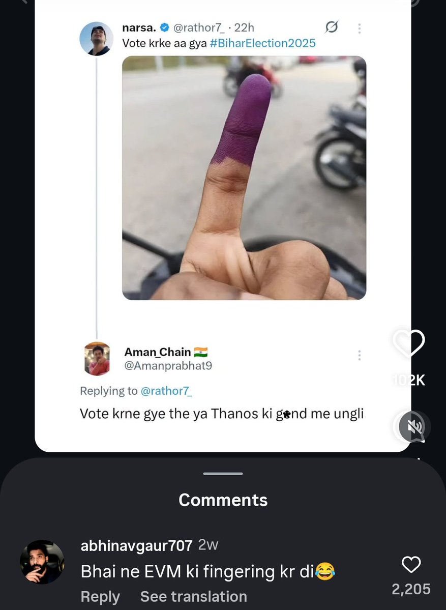 Aditeaaa_'s tweet image. His reply 😭😭😭