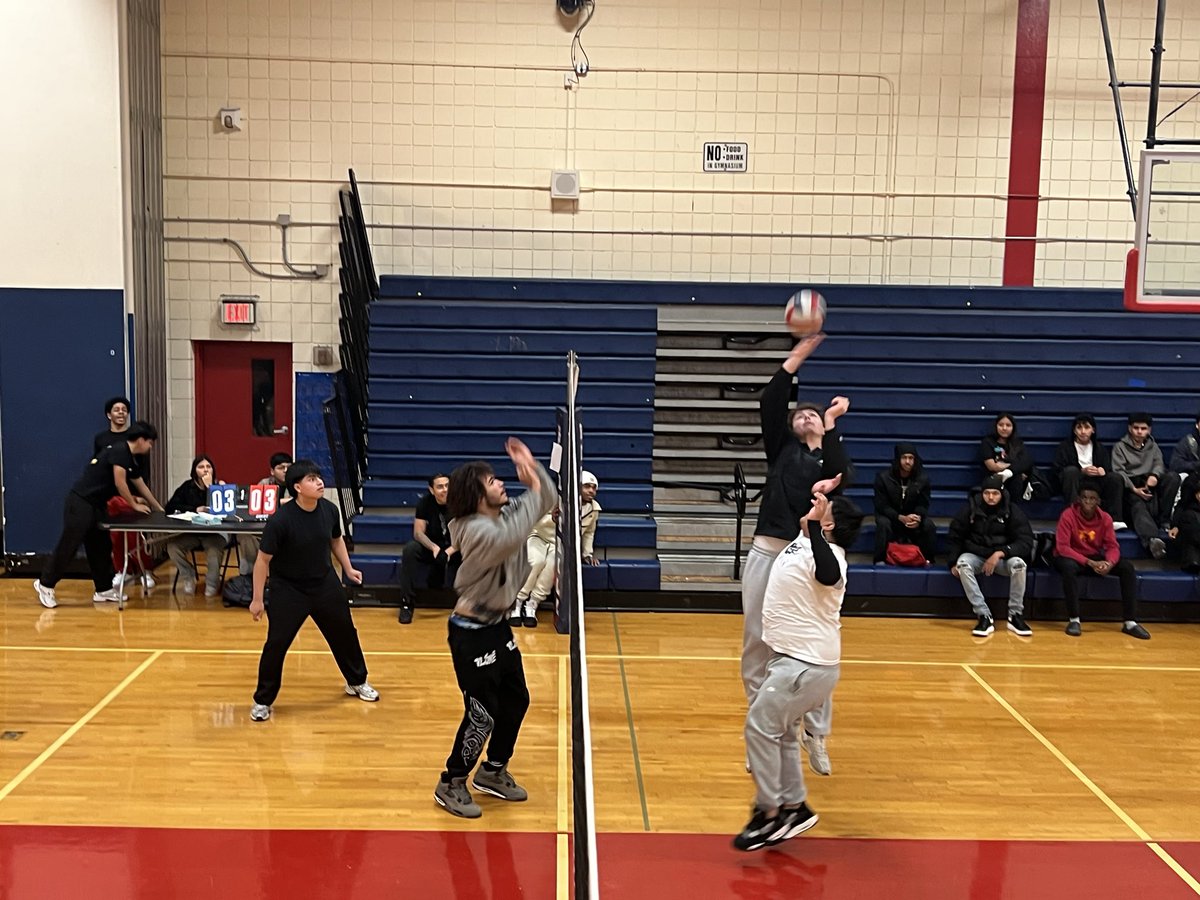 DrJFerris's tweet image. Teamwork, spirit, and a whole lot of fun! Our Thanksgiving volleyball tournament was a hit. Big thanks to our PE department for organizing and providing our students this great experience!