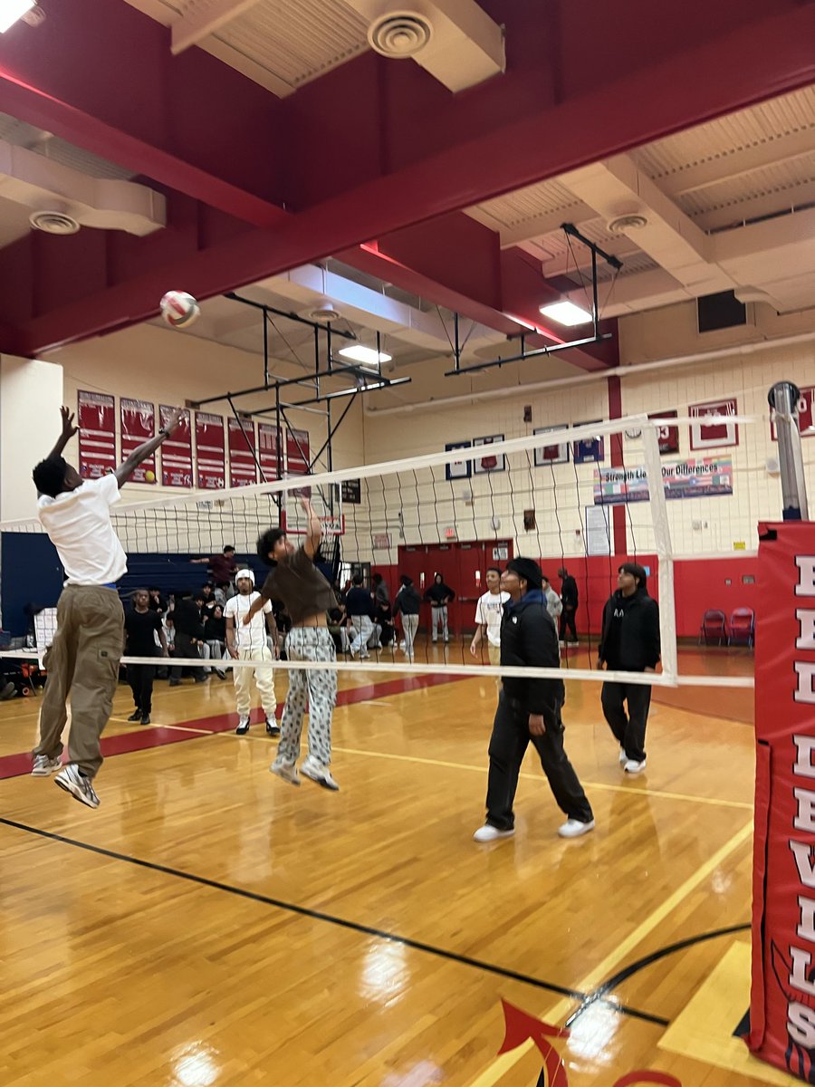 DrJFerris's tweet image. Teamwork, spirit, and a whole lot of fun! Our Thanksgiving volleyball tournament was a hit. Big thanks to our PE department for organizing and providing our students this great experience!