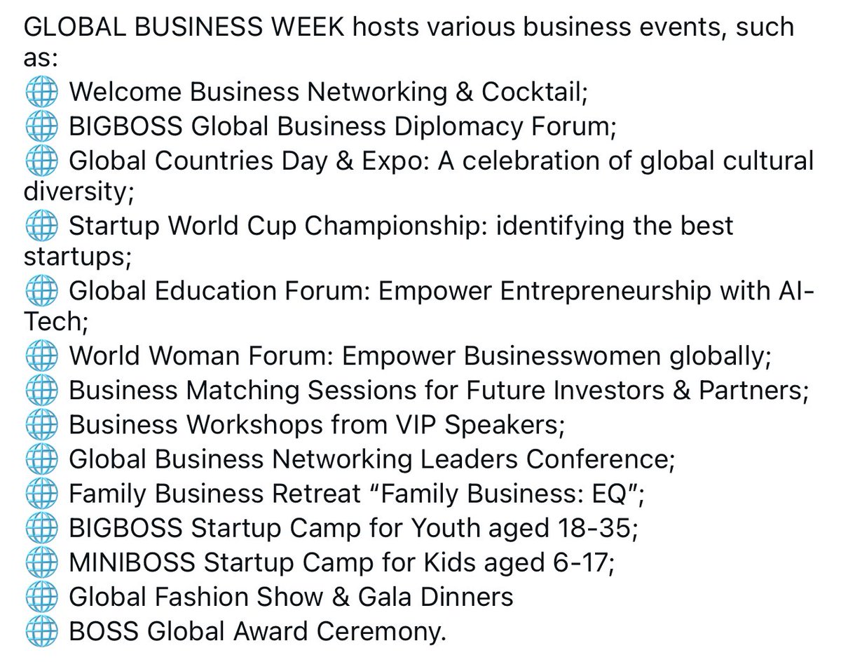 Eurowoman_FORUM's tweet image. The main #business event of the year for all women and men entrepreneurs, #politicians, and public figures who are changing the world for the better.

Register for GLOBAL BUSINESS WEEK: 📞 +44-744-218-77-04

#WWC #WorldWomanClub #ClubofSuccessfulWomen