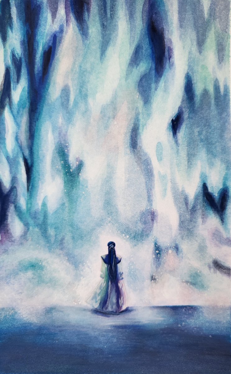 the type to walk into a dream 
#watercolorart #lostyouforever