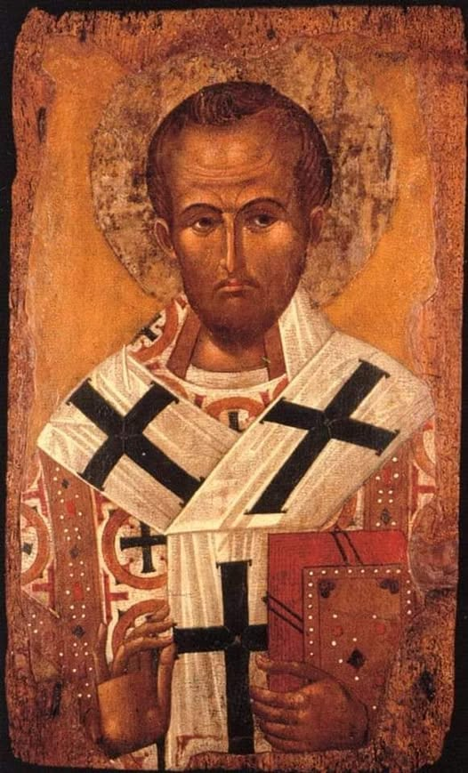 Благодат из твојих уста заблиста као светлост огња и просветли Васељену, свету стече ризницу несреброљубља и нама показа висину смиреноумља. Зато учећи нас твојим речима, оче Јоване Златоусти, моли Христа Бога Логоса, да спасе душе наше.