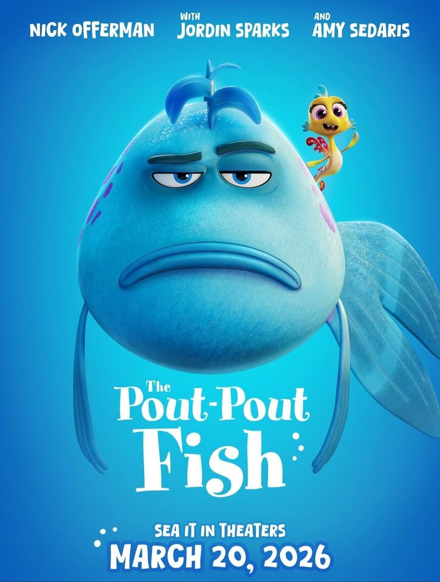 AND_DigitalIDN6's tweet image. Film Animasi Di The Pout-Pout Fish Anda Movie Cinema Dari Tanggal Akan Tayang Film Ke 20 Maret 2026 On USA &amp;amp; World Movie 

#AnimatedNetworkDigital #AnimatedNetworkDigitalID #ANDNEWSPOSTUPDATE #ANDID #ANDMOVIEON #ThePoutPoutFish #AnimationMovie #AnimationMovie2026