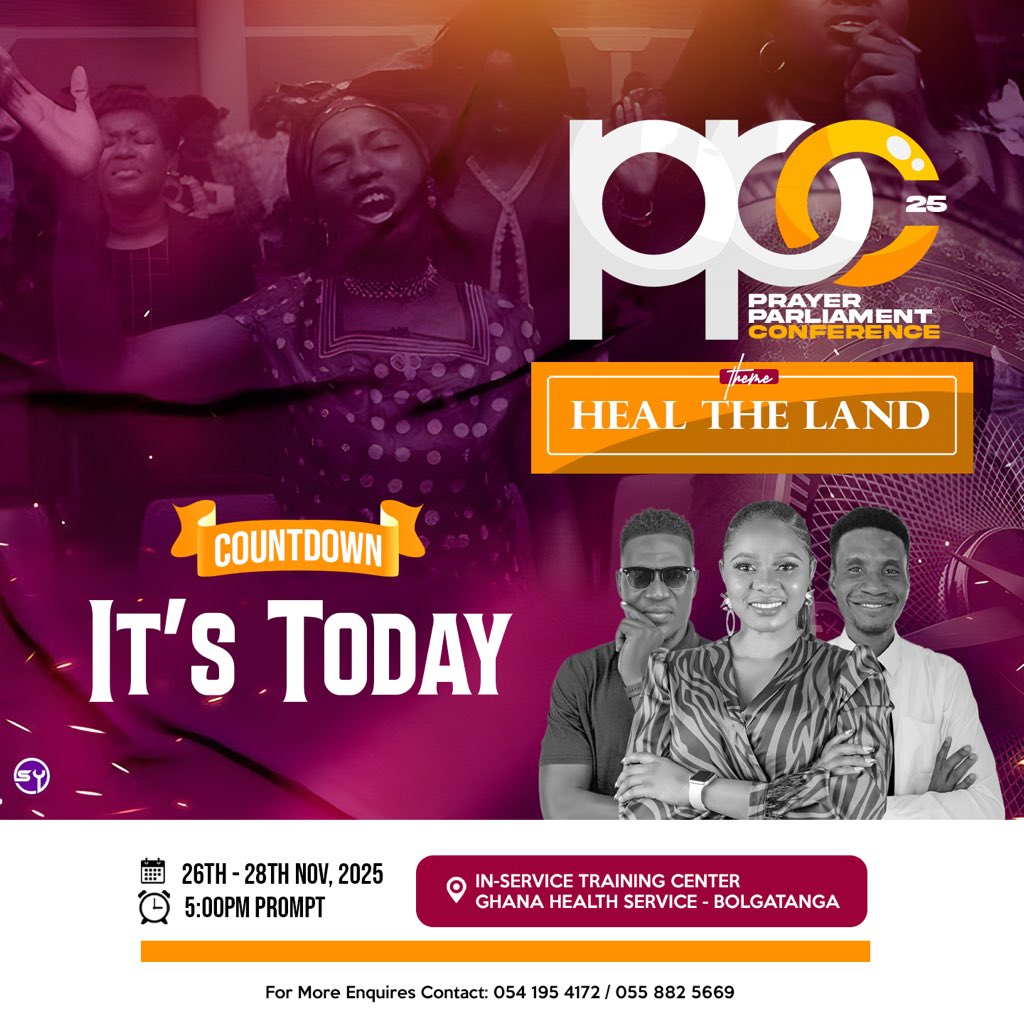 MSoloce's tweet photo. It’s today….Prayer Parliament is here.
God will make a name for himself.
Glorious encounters and manifestations awaits you.
See you at 5PM. https://t.co/XFU4T7BegO