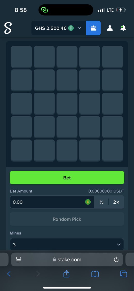 GhanamanTips's tweet image. 2,500ghs to 50,000ghs in 24 hours Challenge🔥🔥🔥

Register on Stake here for $100 bonus▶️ stake.com/?offer=investo…

Make sure to register with this link to get Signals from Investor correct✅